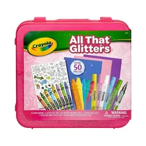 Kit Escolar Crayola All That Glitters 04-6887 50 Piezas