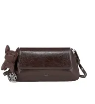 Fiore Cartera Baguette c/Llavero Dog FBP9104 Brown