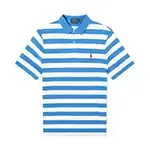 Polo Ralph Lauren Caballero Remera Cuello Polo Lisa s/M L Azul/Blanco