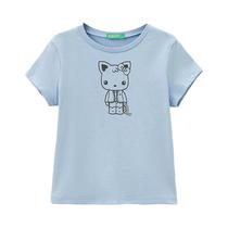 Camiseta Infantil Benetton 3I1XG10E4 0Y1