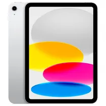 Apple iPad 10 MPQ03LL/A (2022) 64GB, A14 Bionic, Tela 10.9", Silver