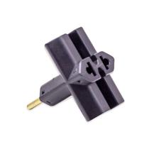 Adaptador de Tomada Benjamin Tipo T 10A / 25000W - Preto