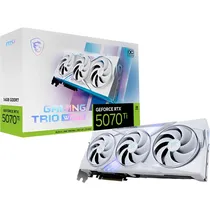 Placa de Vídeo MSI Geforce RTX 5070 Ti Gaming Trio Oc Edition 16 GB GDDR7 - Branco (G507T-16GTCW)