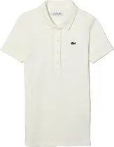 Camisa Polo Lacoste DF53772370V Feminino Branco