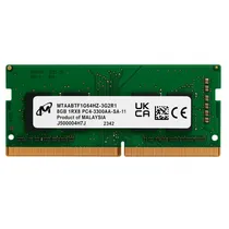Memória para Notebook Micron, DDR4 8GB, 3200MHZ, MTA8ATF1G64HZ-3G2R1, Bulk s/Caixa, Garantia 6 Meses  Memória par...