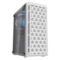 Gabinete Gamer Darkflash DK350 Mid Tower - Branco (4 Fans Argb)