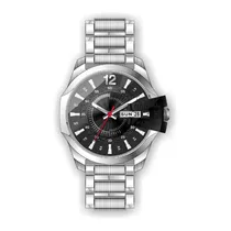 Relógio Analógico Masculino Daniel Klein Premium DK.1.12354-3 - Prata e Preto