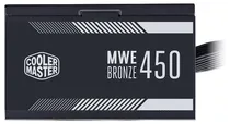 Fonte para Gabinete Cooler Master Mwe 450W 80 Plus Bronze Bivolt Preto