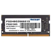 Memória Ram Patriot Signature 8GB DDR4 2666MHZ para Notebook - PSD48G266681S