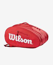 Raqueteira para Beach Tennis Padel Wilson Super Vermelho