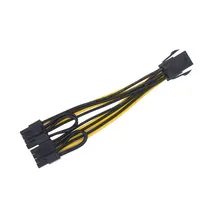 PCI-e Cabo de Alimentação 6PINOS para 2*8PINOS (6+2)