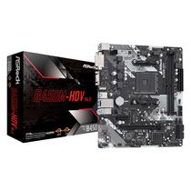 Placa Mãe Asrock B450M-HDV R4.0 DDR4 Socket AM4 Chipset AMD Promontorio B450 Micro ATX