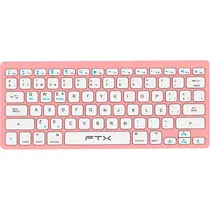 Teclado FTX FTXB1000 Ultra Slim Bluetooth / Portugués - Pink