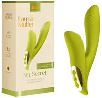 Vibrador Feminino Intt Laura Muller MY Secret - Verde