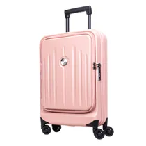 Mala de Policarbonato Amenews 20" Rosa