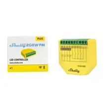 Shelly Interruptor Smart Plus RGBW PM FG3800235265635 12/24V-DC
