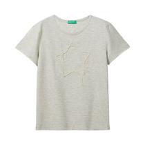 Camiseta Infantil Benetton 30DDC10HT 902