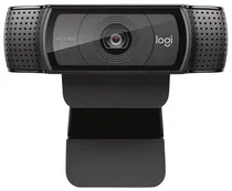 Webcam Logitech C920S Pro Full HD 960-001257 - Preto