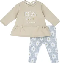 Chicco Fashion Set 2 PZ Camiseta c/Pantalones Largo Tela s/C
