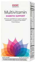 GNC Women's Multivitamin Diabetic Support (90 Capsulas)