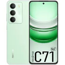 Celular Realme C71 5G RMX3943 NFC Dual Sim de 256GB/8GB Ram de 6.67" 50MP/8MP - Periot Green (Anatel)