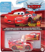 Carrinho Relãmpago Mcqueen com Emblema Da Rust-Eze Disney Pixar Cars Mattel - DXV29