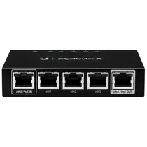 Roteador Ubnt Er-X-BR Edgerouter X / 5 RJ45 - Preto