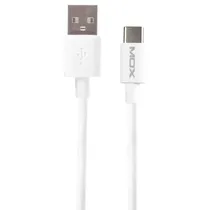 Cabo USB-C Mox MO-1002 1 Metro - Branco