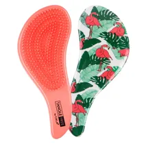 Cala Acs de Beleza Hair Brush 66729 Plastico Diseño Ergonómico Flamingo
