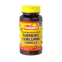 Vitamina Sundance Turmeric Curcumin Complex 120 Cápsulas