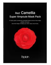 16PLAIN Red Camellia Super Ampoule Mask Pack