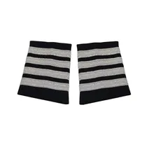 Pilot Uniform Epaulets/Paleteras 4-Bar Silver Metallic Navy WAPX705-4S