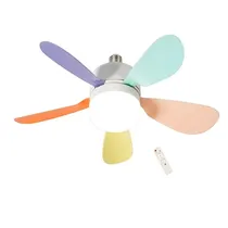 Ventilador Sate A-F27400 Techo c/Lampara 30W Colorido