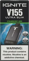 Vape Descartável Ignite V155 Strawberry Kiwi 15500 Puffs Ultra Slim
