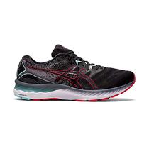 Tenis Asics Gel-Nimbus 23 Masculino Preto / Vermelho Eletrico 1011B004-007