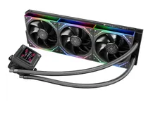 Water Cooler Cpu Thermalright Frozen Warframe 360 Se Argb Black V2, Liquid, Preto, 360MM, Intel 115X/ 1200/ 1700/ 1851, AMD AM4/ AM5