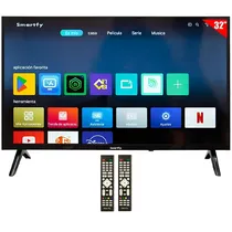 TV Smartfy 32" STV32 LED Smart HD Wifi Magis Android 14 +Conversor