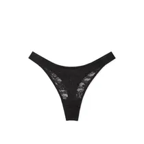 Victoria's Secret Ropa Interior c/Encaje Pink Fem 9850 (T) M Negro