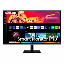 Monitor Samsung Smart M7 LS43BM700ULXZP 43" 4K Ultra HD 60HZ Va - Preto
