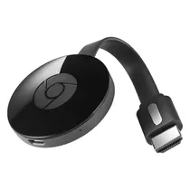 Google Chromecast 2 Geracao GA3A00129 Full HD Wifi Google Cast Os - Preto (Sem Garantia)