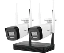 Kit CCTV Hikvision NK-S422W0H com 2 Câmeras Wifi Bullet 2MP