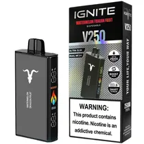 Vaper Descartável Ignite V250 5% Nicotina 25000 Puffs - Watermelon Dragon Fruit