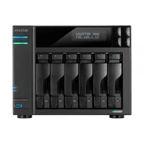 Servidor Nas Asustor AS6706T QC 2.0/ 6BAY/ 8GB/ 4 M.2 2-Gblan/ USB3.2  Servidor Na...