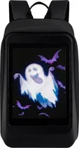 Mochila LED LOY-T4 - Preto
