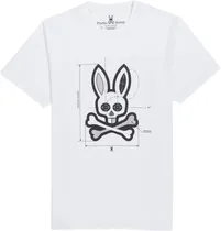 Outlet Camisa Polo Psycho Bunny B6U115 - Branco