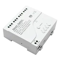 Interruptor Modulo Rele Inteligente Wifi 4LIFE Smart Switch TYWD 4CH-RF / 4CH / Wifi / Bluetooth / 10A - Branco