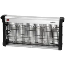 Mata Mosquitos Quanta QTMIES30 - 30W - 2 Lâmpadas Uv - 220V - Prata e Preto