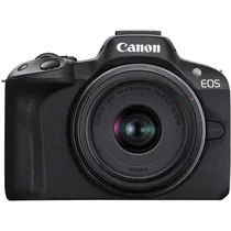 Câmera Canon Eos R50 Kit 18-45MMF/4.5-6.3 + Lente 55-210MM F/5-7.1 Is STM