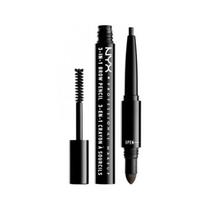 Kit para Sobrancelha NYX Brow Pincel 3 Em 1 10 Black