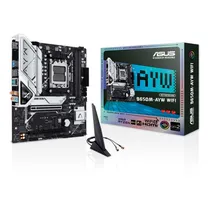 Placa Mãe AM5 Asus B650M-Ayw Wifi DDR5/HDMI/USB3.2